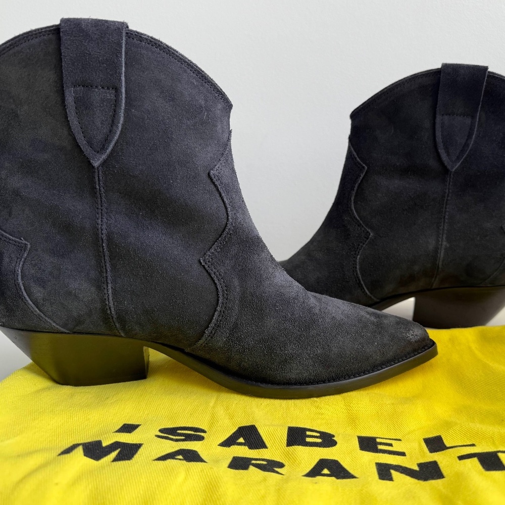 ISABEL MARANT DEWINA COWBOY BOOTS 40